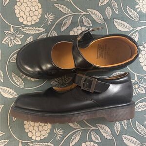 Dr. Martens Black Mary Jane Shoes